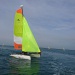 Hobie cat T1, catamaran, Ecole Voile et Vent Tourlaville Hobie cat T1, catamaran, Ecole Voile et Vent Tourlaville